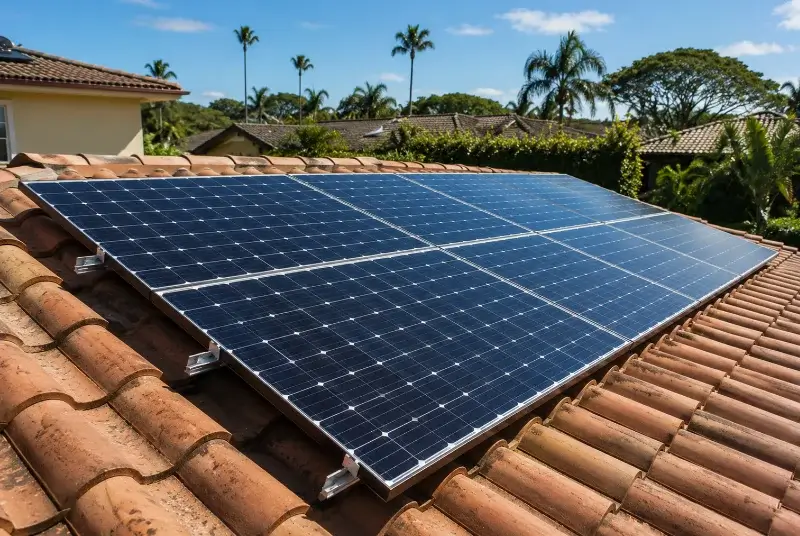 Installation de panneaux solaires à Canet
